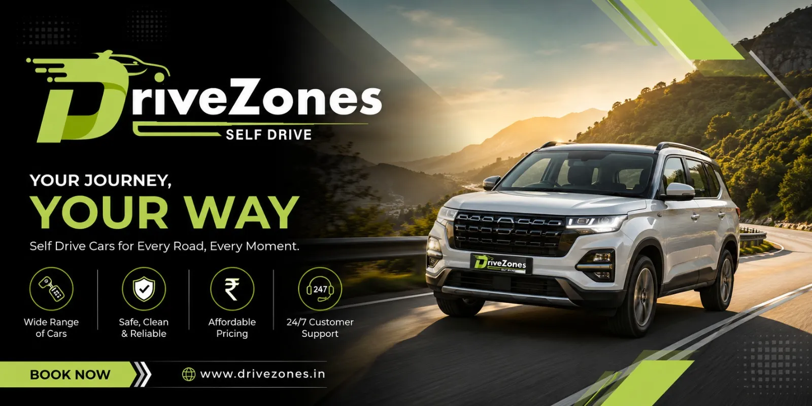 Best self-drive car rental company in Bhubaneswar | DriveZones